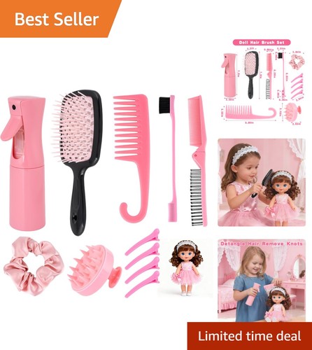 Doll hair brush compatible - doll,